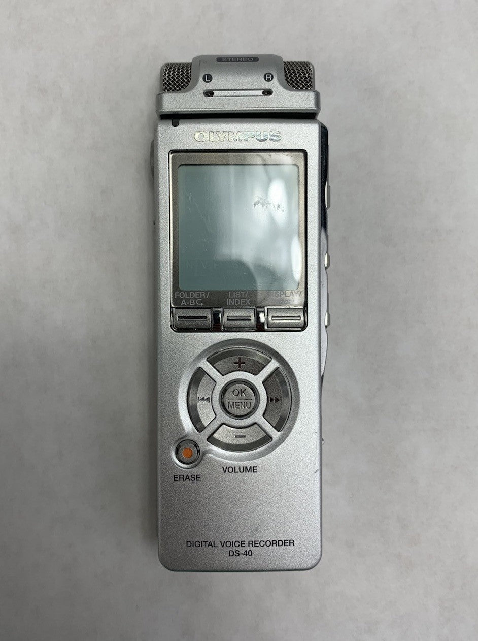 Olympus DS-40 Digital Voice Recorder - Tested5