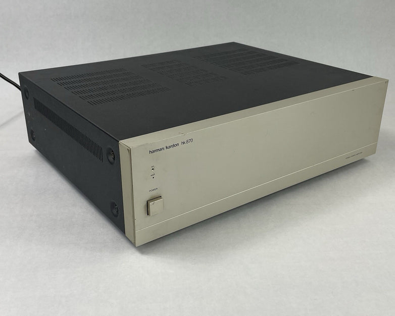 Harman Kardon HK870 Heathkit Stereo Power Amplifier  100w per channel Tested