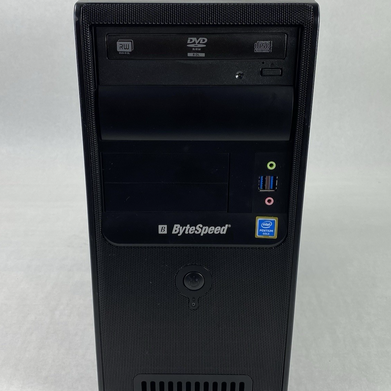 ByteSpeed H310M ATX Mid Tower Computer Case with 350W Power Supply