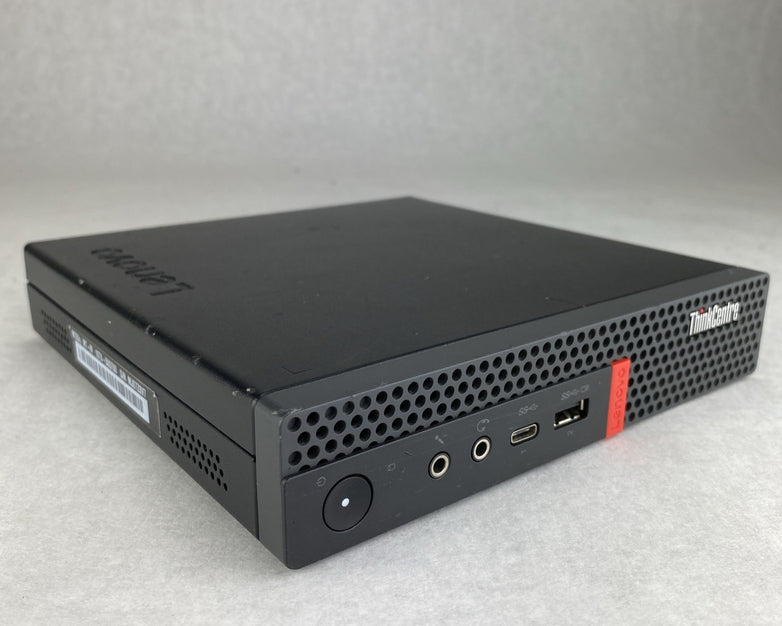 Lenovo ThinkCentre M720q Intel Six Core i5-8500T 2.10GHz 1x8GB RAM No AC HDD OS