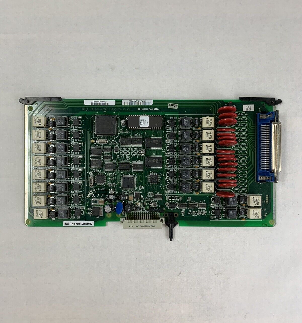 Tadiran Coral IPx 500 16SFT 16 Circuit Flex Set Station Card 72449272100