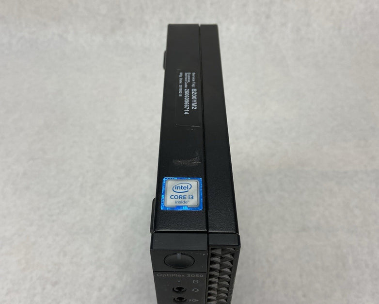 Dell Optiplex 3050 Micro Intel Core i3-6100T 3.2GHz 8GB RAM No HDD/OS/PSU
