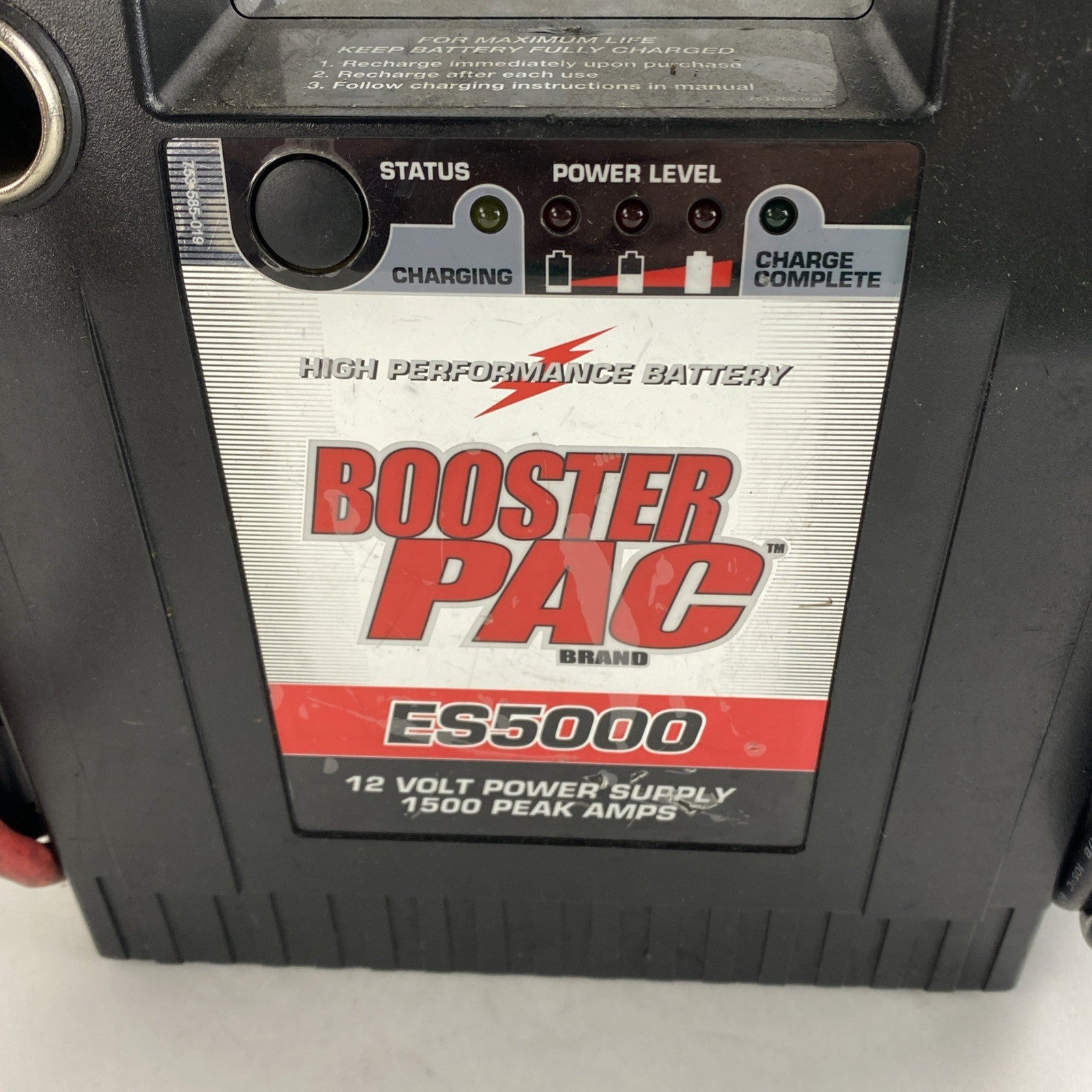 Booster Pac ES5000 12V power Supply 1500 Peak AMPS2