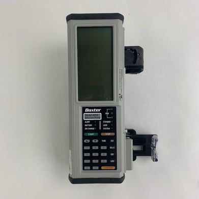 Baxter AS50 IM8550 Infusion Pump Powers On Factory Reset No Batteries No Charger