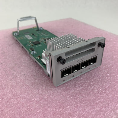 Cisco C9300-NM-4G V01 4-Port 1GE Network Module / 73-12735-07 - VGC
