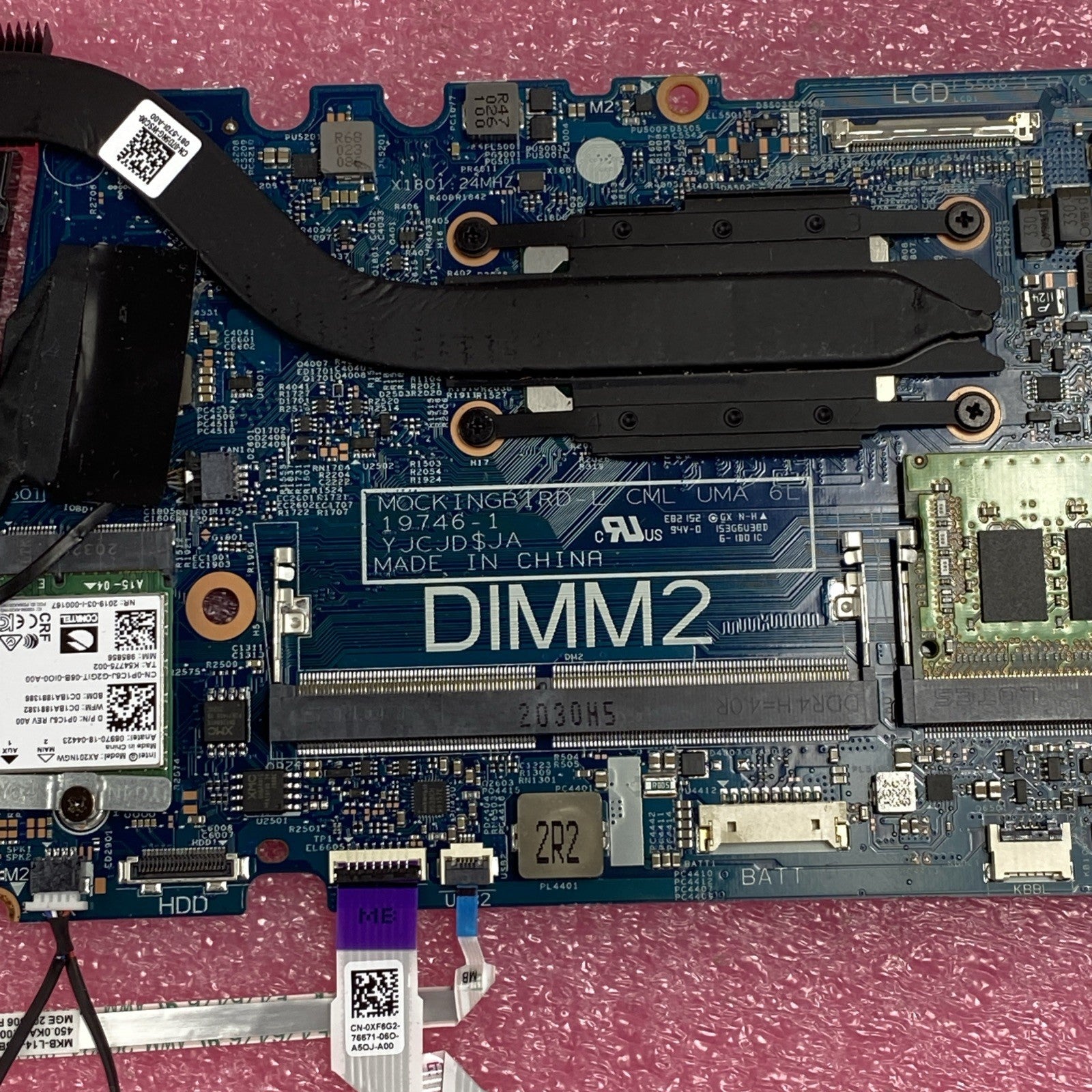 Dell Latitude 3410 Laptop Motherboard Intel Core i5-10210U 1.60 GHz 8 GB RAM