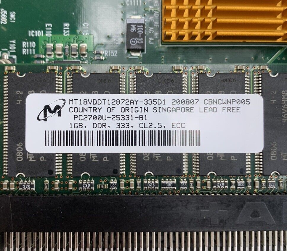 Avaya TN8400BP Media Server 700439565 Card Board 1GB RAM