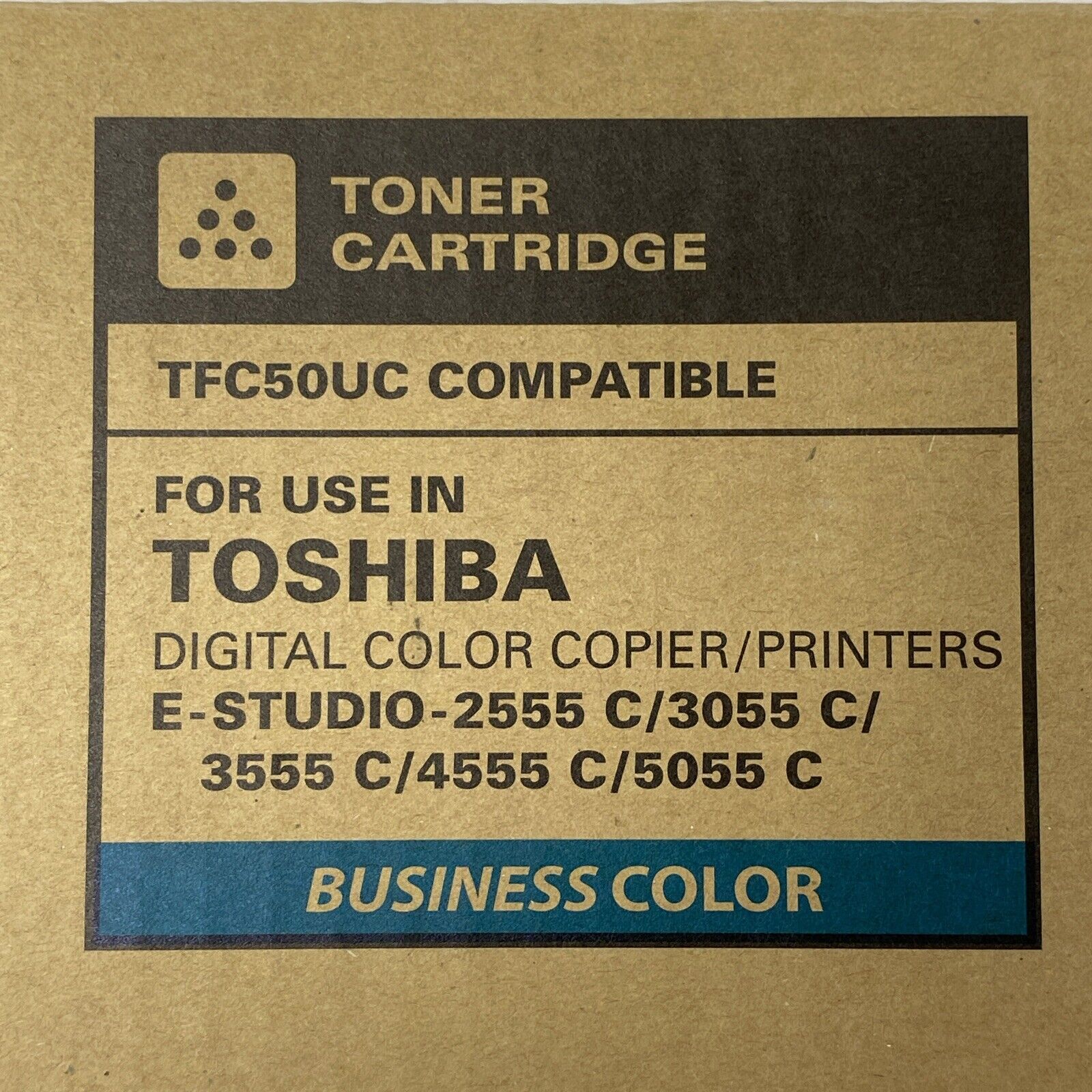 Katun TFC50UC Compatible Cyan Toner Cartridge For Toshiba Color Copier/ Printers