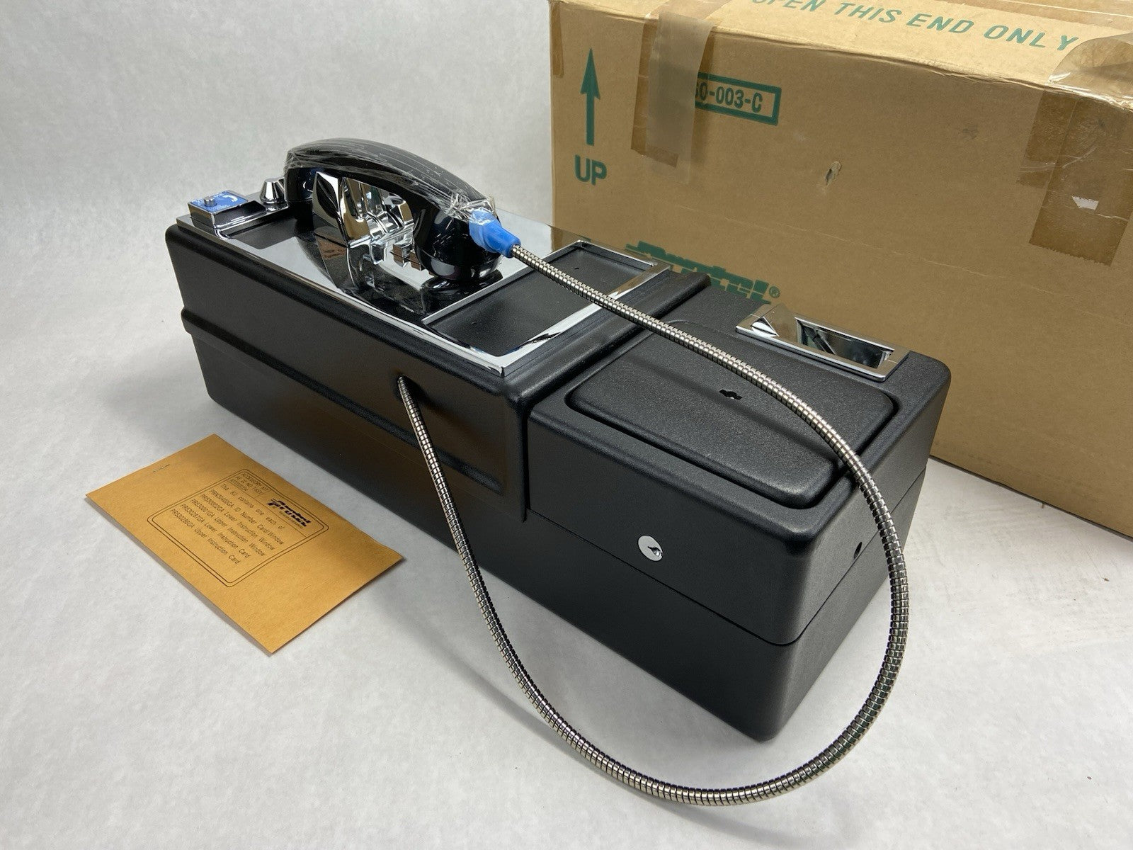 Protel Payphone Habitat Series ASYHSGOB22 Version A Open Box NO KEYS