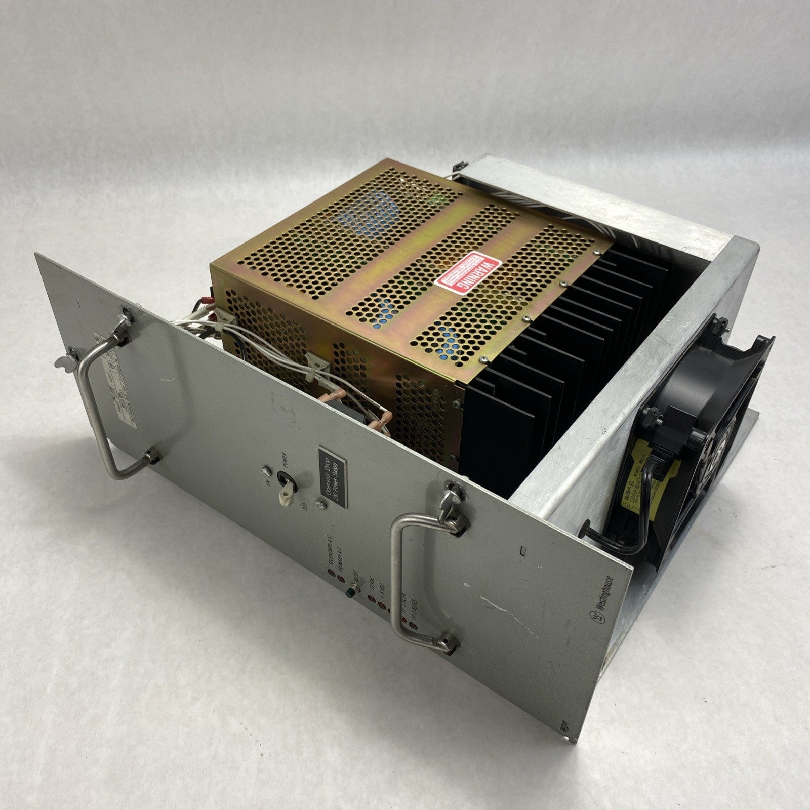 Westinghouse 1661D89G03 115VAC Industrial Power Supply Assembly -Parts or Repair0
