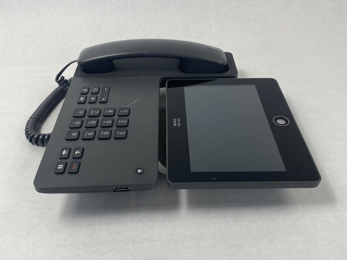 Cisco DX650 IP Phone CP-DX650-K9 VoIP SIP Phone No AC Adapter Reset Tested