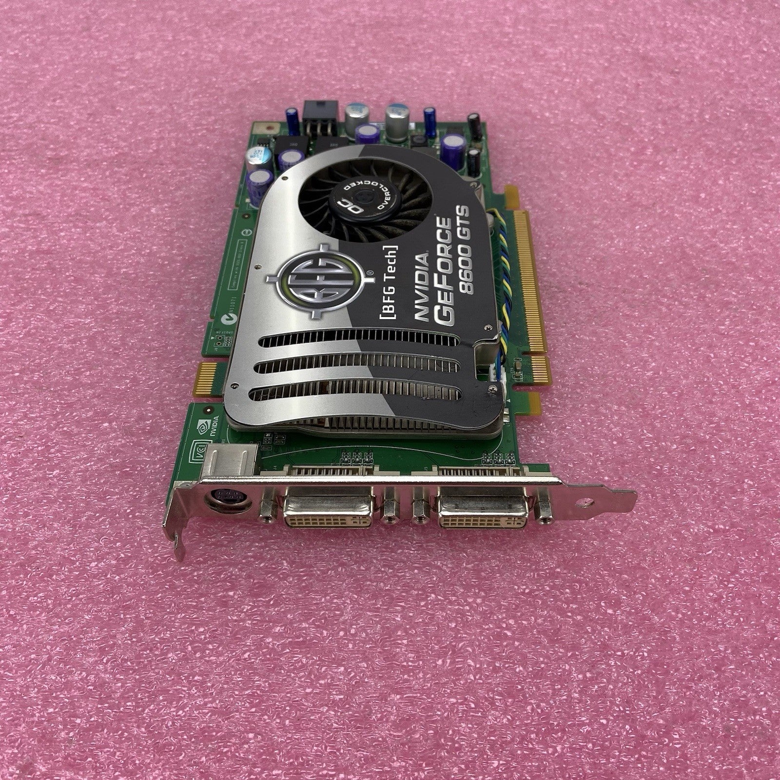 BFG TECH Nvidia GeForce 8600 GTS PCIe 256MB Graphics Card BFGR86256GTSOCE3