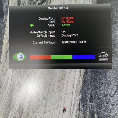 HP K4F99A EliteDisplay E231i 21 inch Monitor 1080p DisplayPort VGA DVI-D Grade B