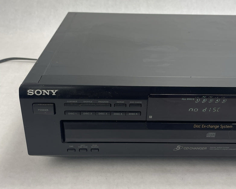 Sony CDP-CE315 5 Disc Changer CD Player Tested