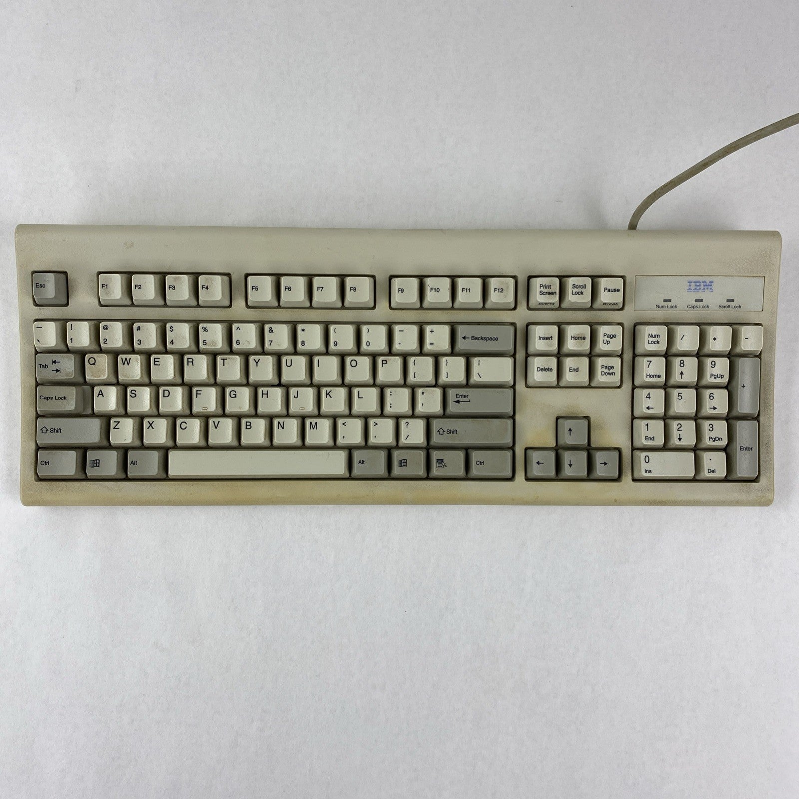 Vintage IBM KB-8923 PS/2 Wired Membrane  Keyboard - Tested1