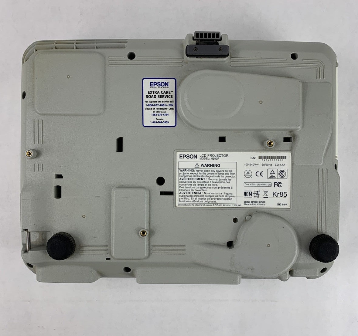 Epson PowerLite 93+ H382F LCD Lamp Projector 1104 Lamp Hours - Lamp Hours7