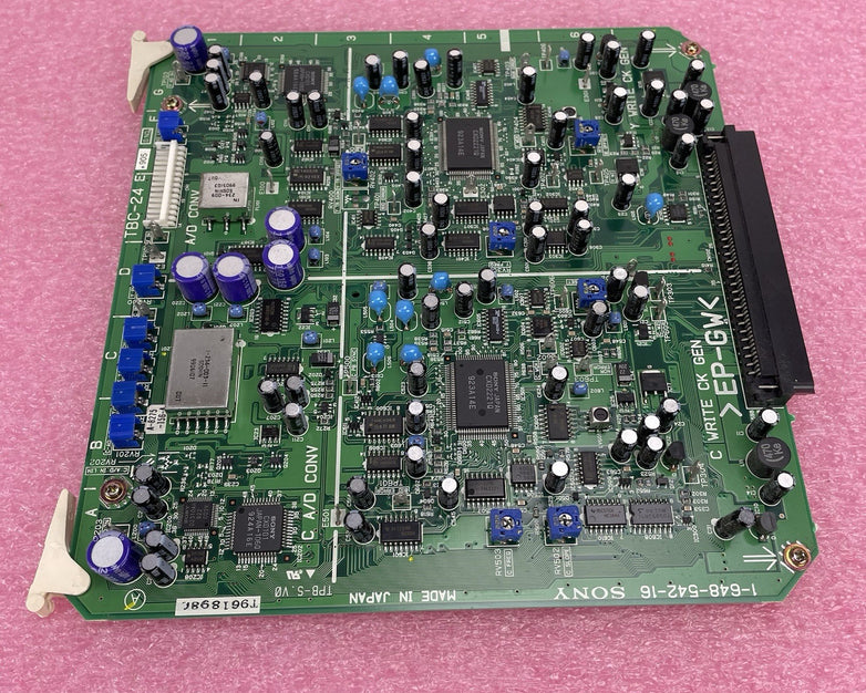 Sony 1-648-542-16 TBC-24 Player Board for Betacam SX Cassette Player