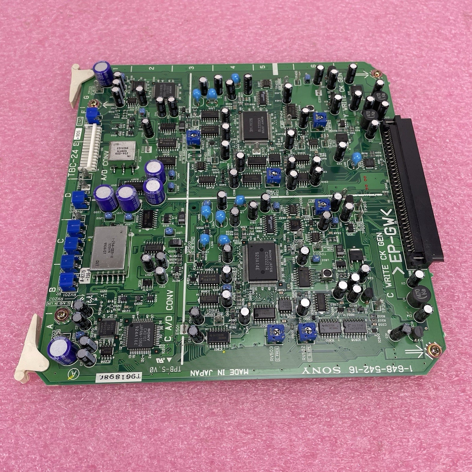 Sony 1-648-542-16 TBC-24 Player Board for Betacam SX Cassette Player4