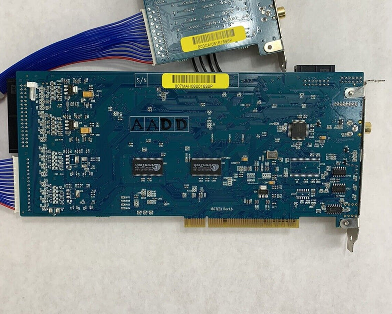 Xilinx Spartin Video Control Board XC2S150E 1607(B) Rev 1.6 w/ Sister Board 1.8
