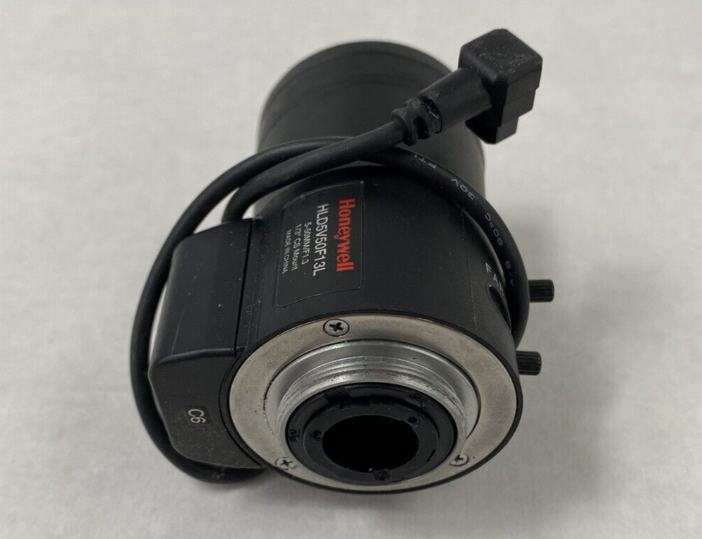 Honeywell HLD5V50F13L 5-50mm/F1.3 1/3" CS Mount Lens
