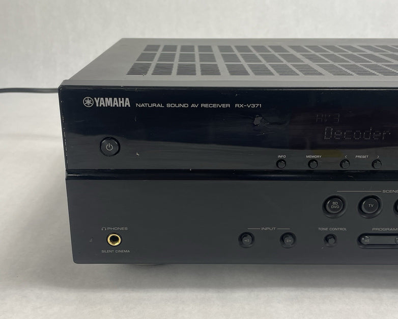 Yamaha RX-V371 5.1 Ch HDMI Surround Receiver Stereo Tested