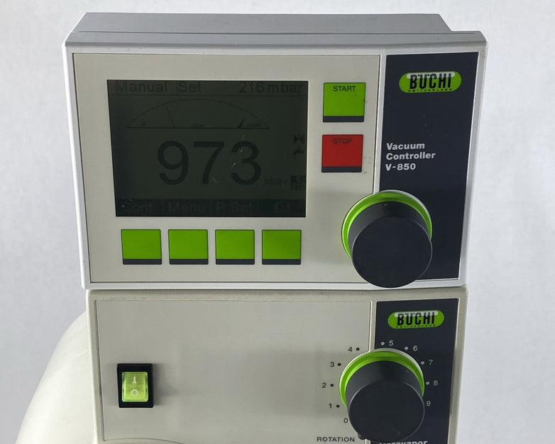 Buchi Rotavapor R-210 Rotary Evaporator and V-850 Vacuum Controller
