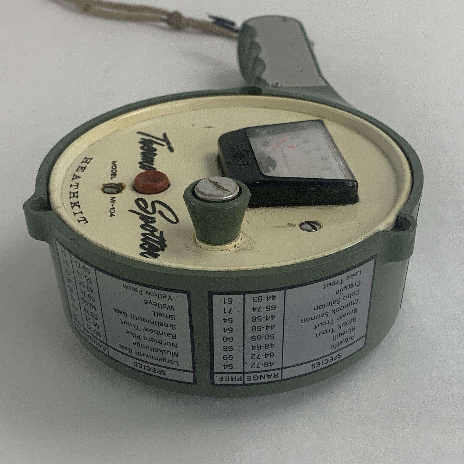 Heathkit Fishing Thermo Spotter Model MI-104 Vintage Fishing Equipment Untested6