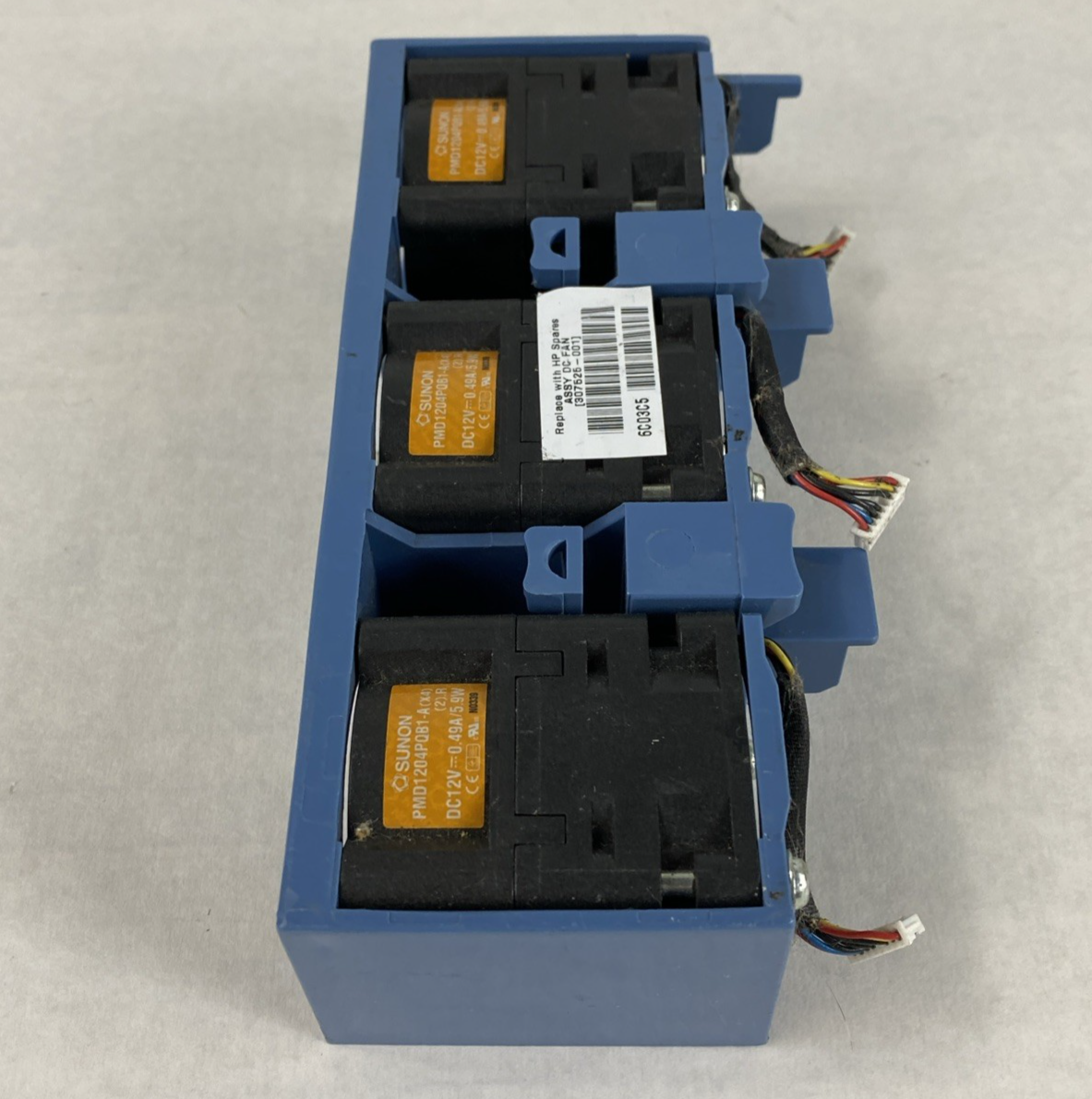 HP 307525-001 ProLiant DL360 G3 G4 Triple Fan Assembly Untested