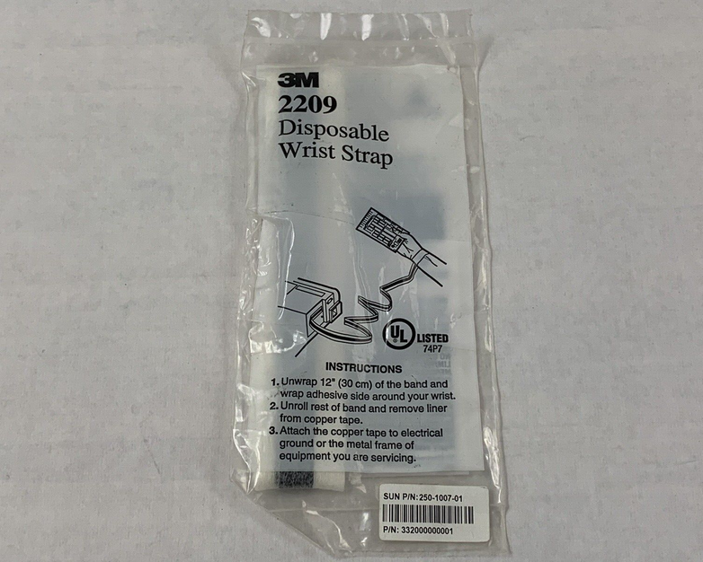 SUN 250-1007-01 Brand 3M 2209 Static Protection Wrist Grounder Lot of (6)