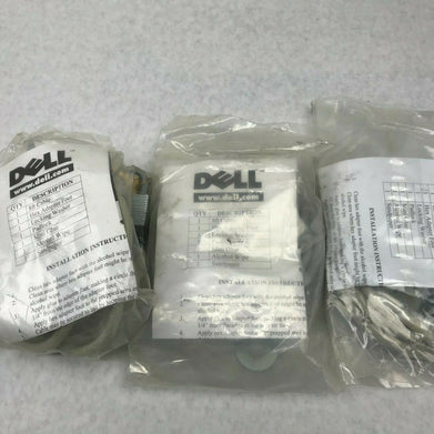Dell Cable Lock Premium Padlock Laptop Keyed Lock (Lot of 3)