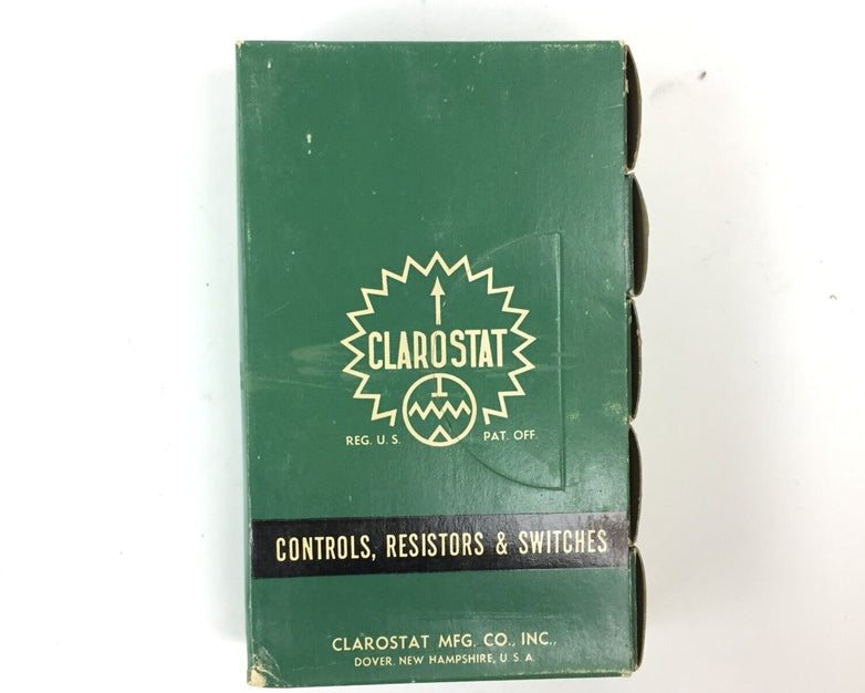 Clarostat 53C1-500 S Taper 2 Watt Molded Carbon 325-195 (Lot of 5)