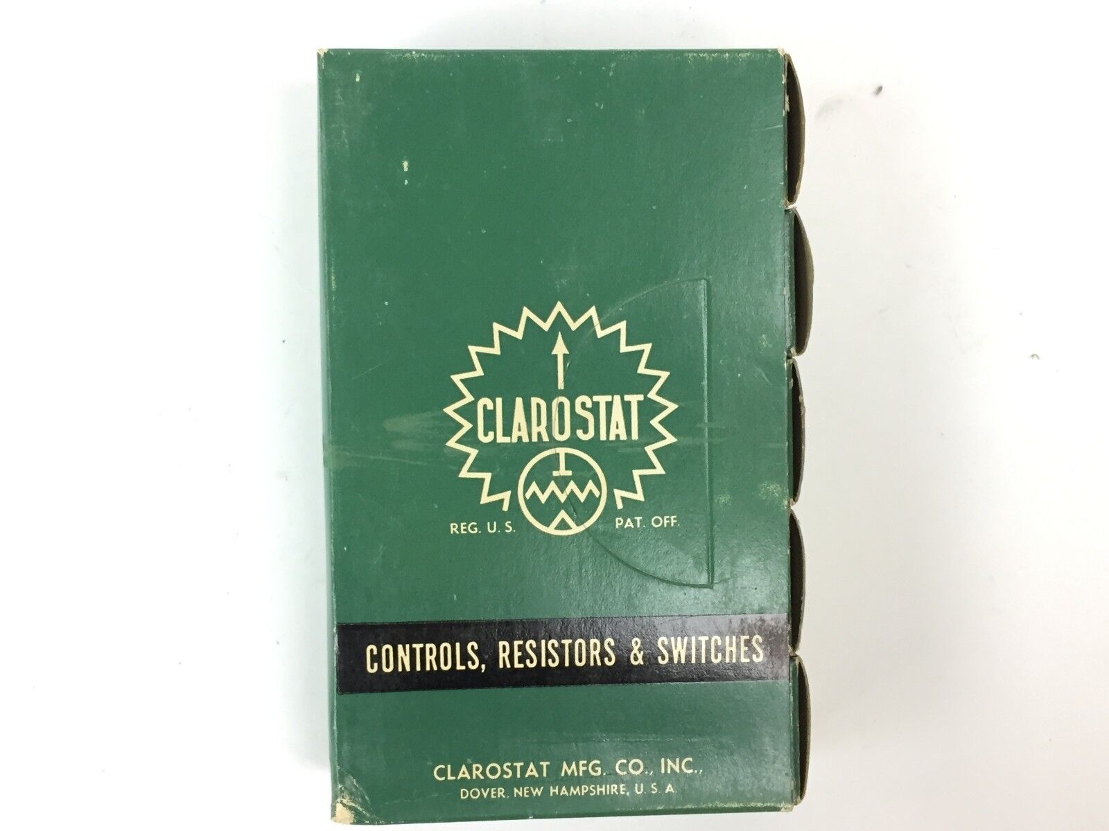 Clarostat 53C1-500 S Taper 2 Watt Molded Carbon 325-195 (Lot of 5)