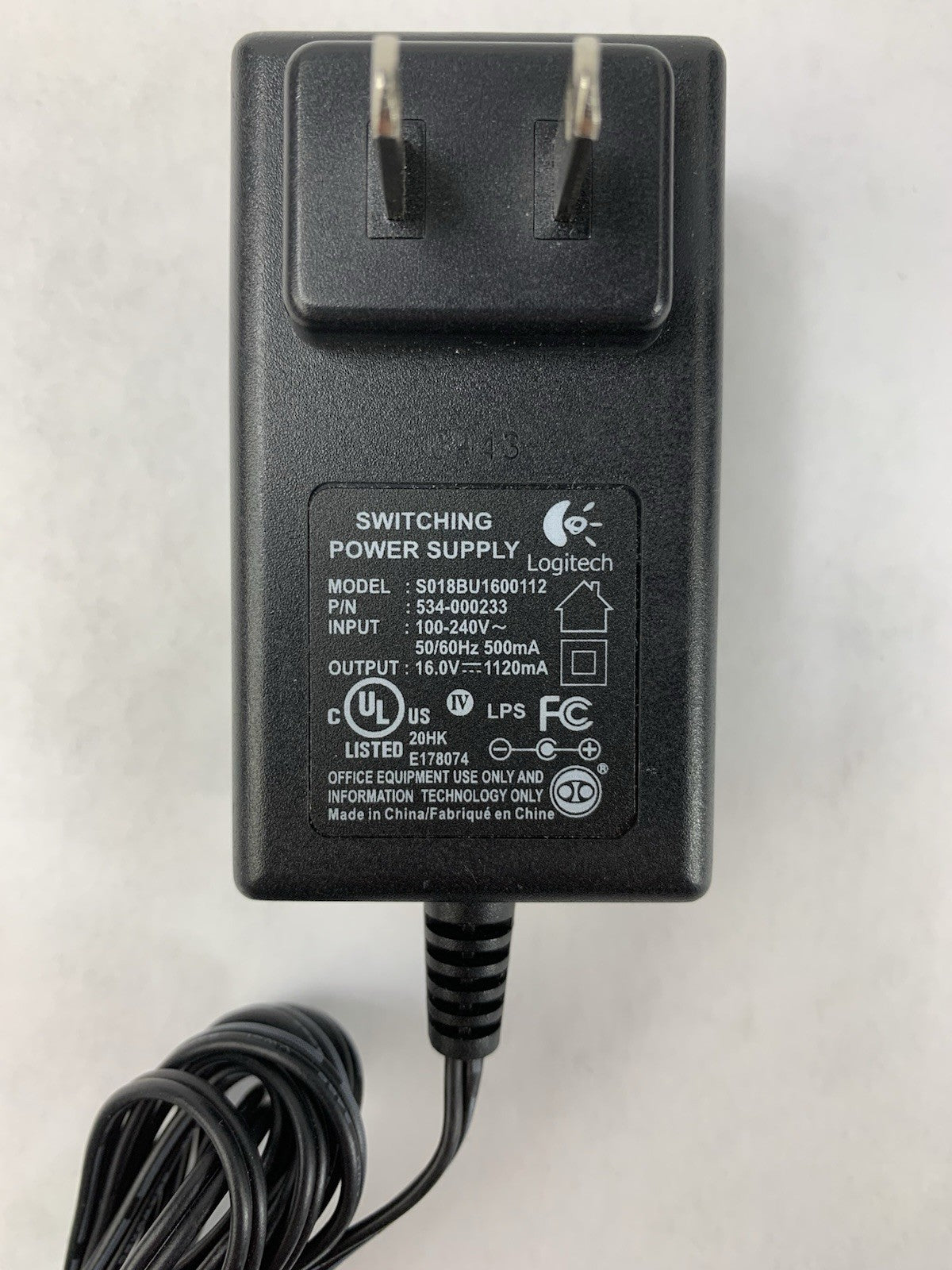 Logitech Z320 880-000124 Desktop Speaker System w/ AC Adapter Power Supply10
