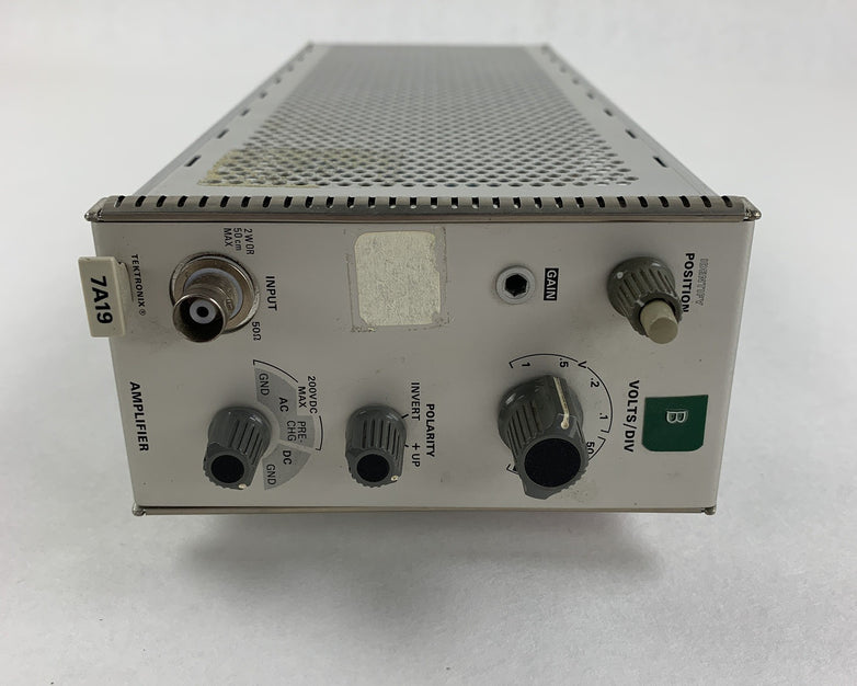 Tektronix 7A19 Amplifier Modular Power Tested