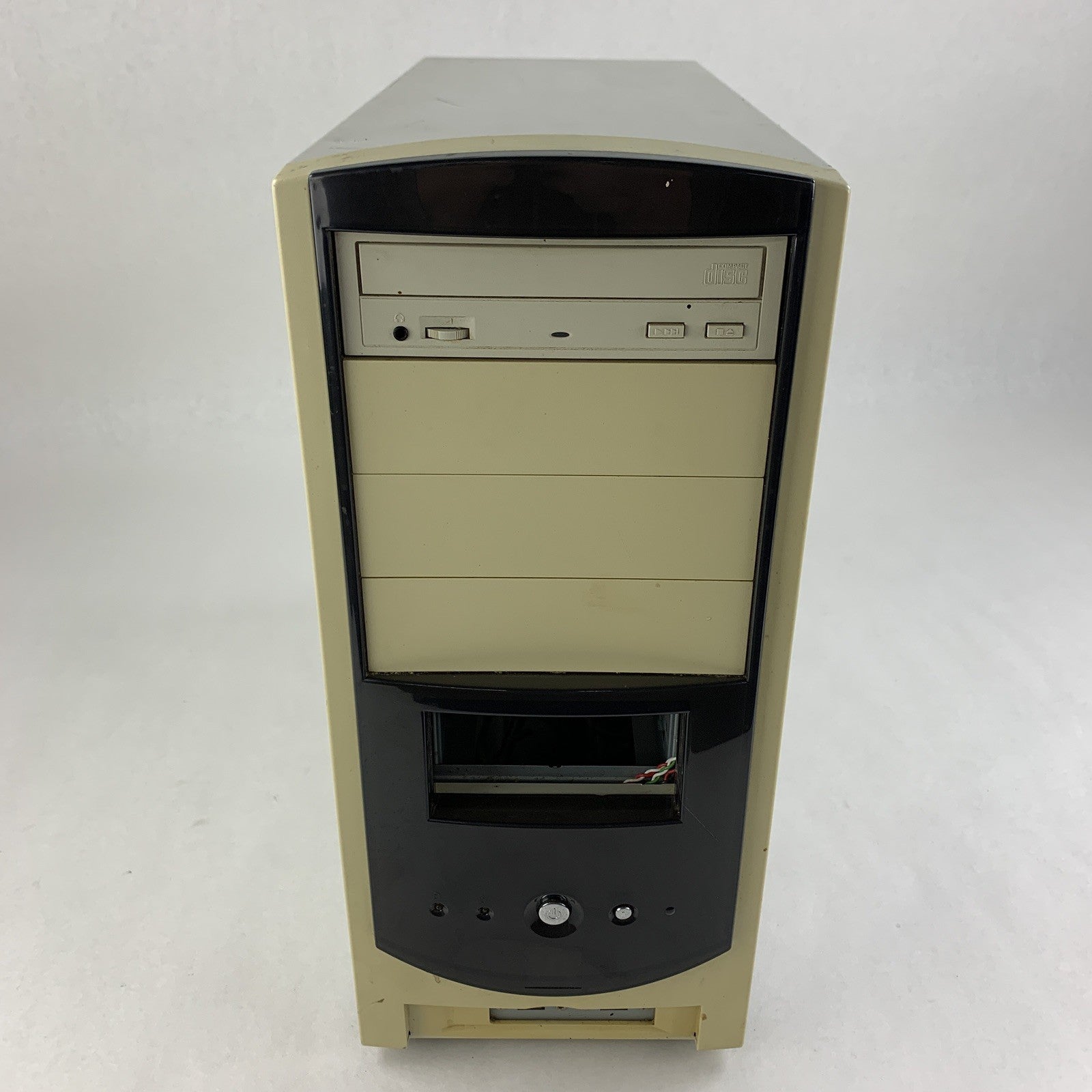 Unbranded Vintage Retro AT PC Desktop Computer Barebones Chassis
