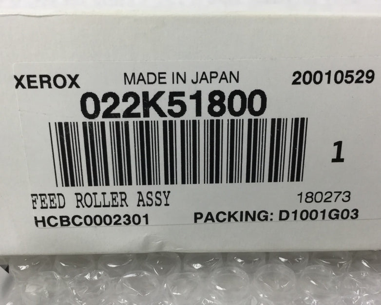 Xerox Feed Roller Assembly 022K51800