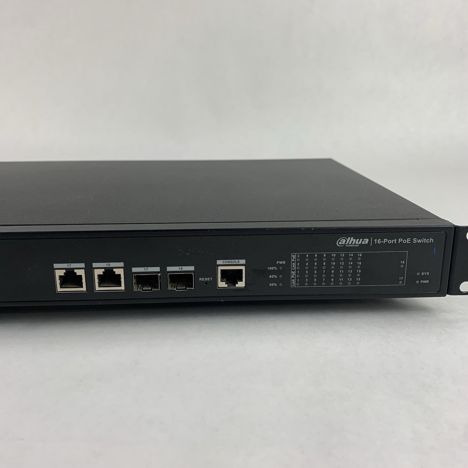 Dahua DH-PFS4218-16ET-240 16-Port PoE Ethernet Managed Switch Tested Reset3