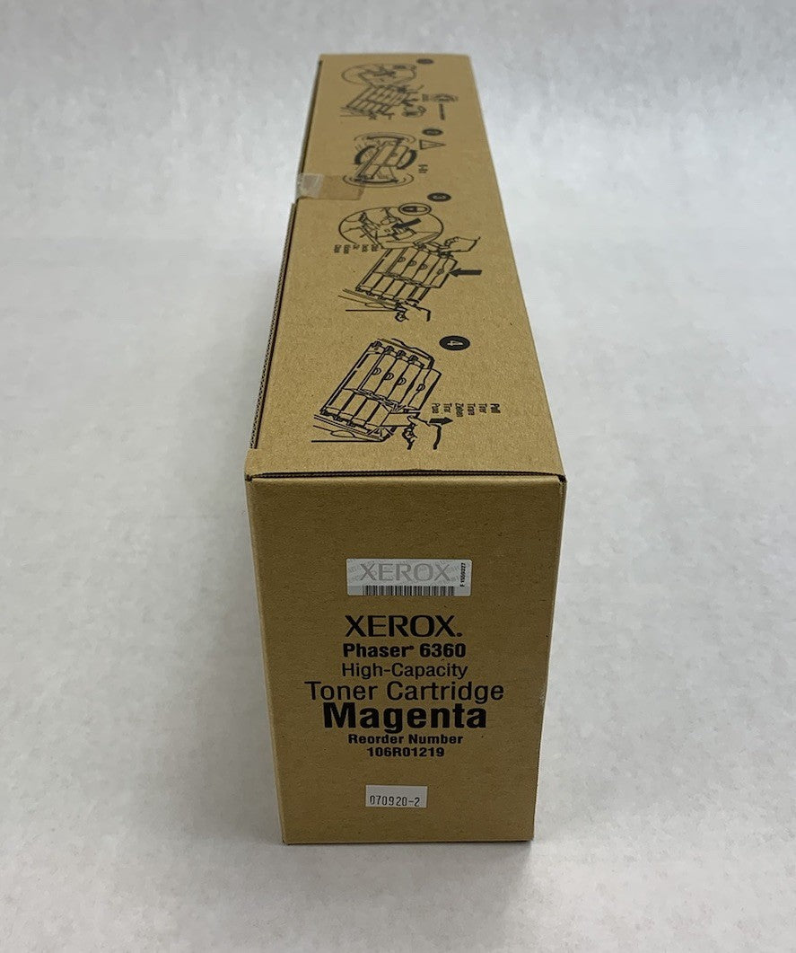 Xerox Phaser 6360 High-Capacity Magenta Toner Cartridge (Lot of 2)