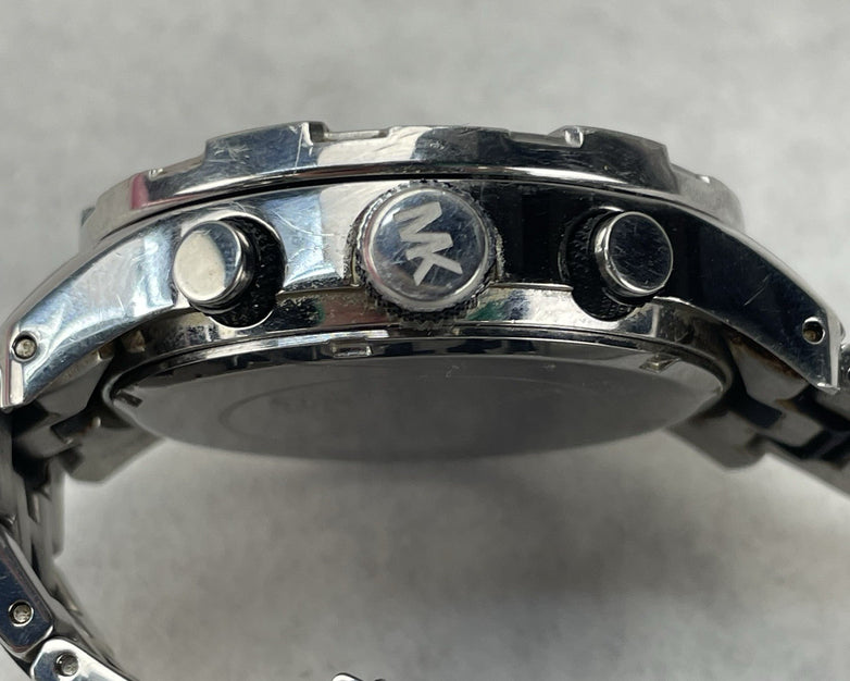 Michael Kors MK-8199 Chronograph Quartz Parts Or Repair Not Ticking