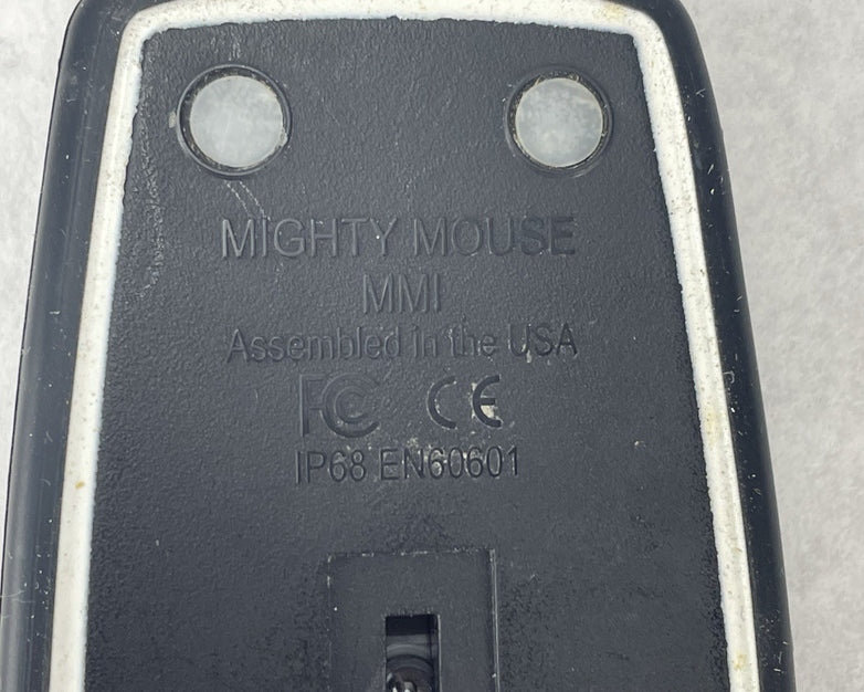 Man & Machine MMI Mighty Mouse Wired USB Black Tested
