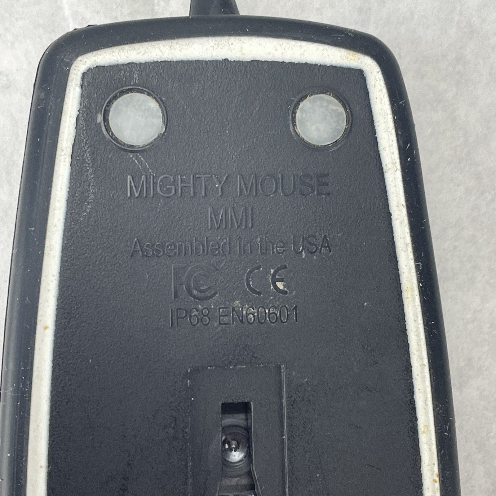 Man & Machine MMI Mighty Mouse Wired USB Black Tested5