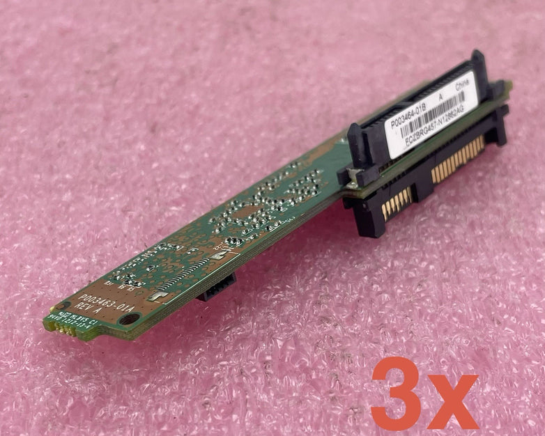 Emulex P003464-01B Interposer Hard Drive Adapter Untested Lot of 3