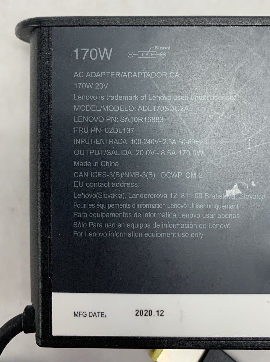 Lenovo ADL170SDC2A 170W AC Adapter Power Supply6