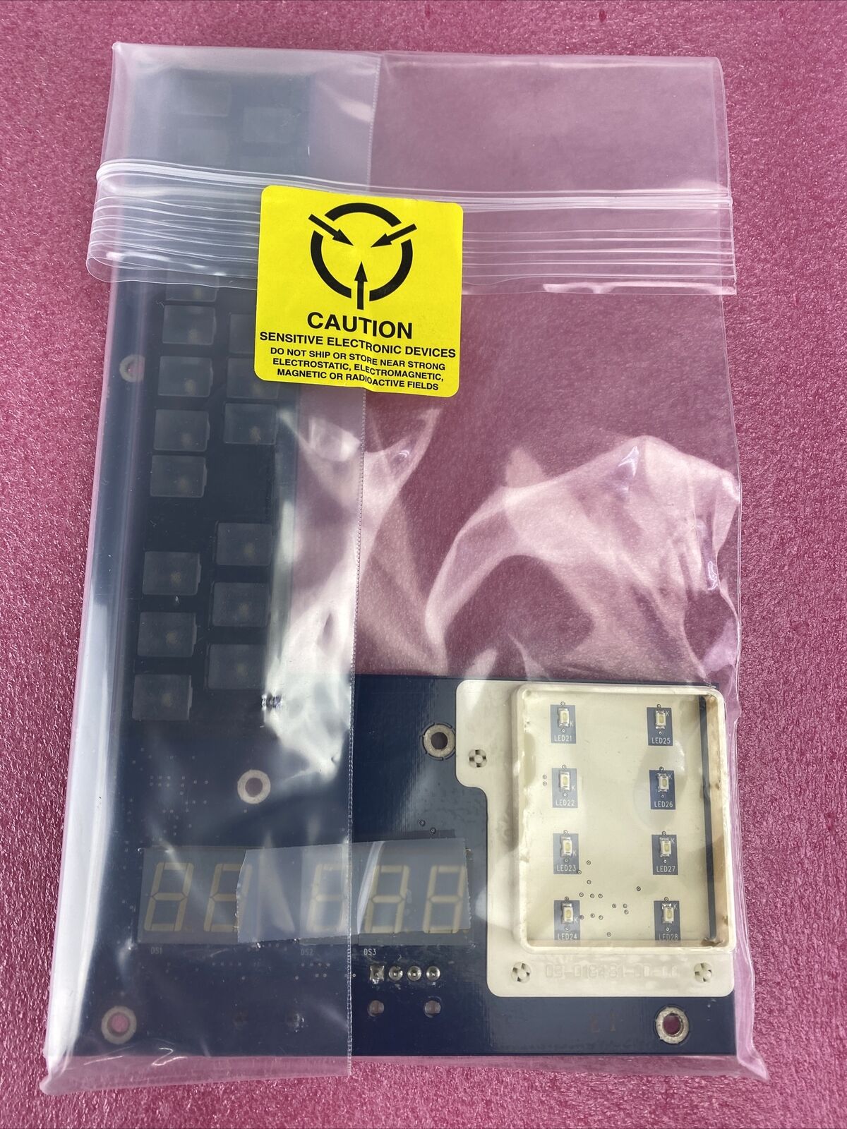 WMS 6779-018026-01-00 BB1 20 Line 5 Digit 7 sec Display Board R04SGMA