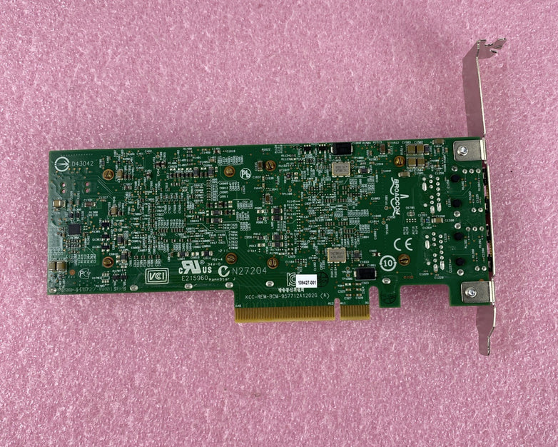 Broadcom KCC-REM-BCM-957712A1202G Dual Port Network Card