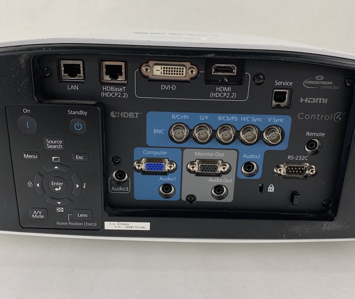 Epson Pro G7400U H762A 3LCD Projector - Parts or Repair4