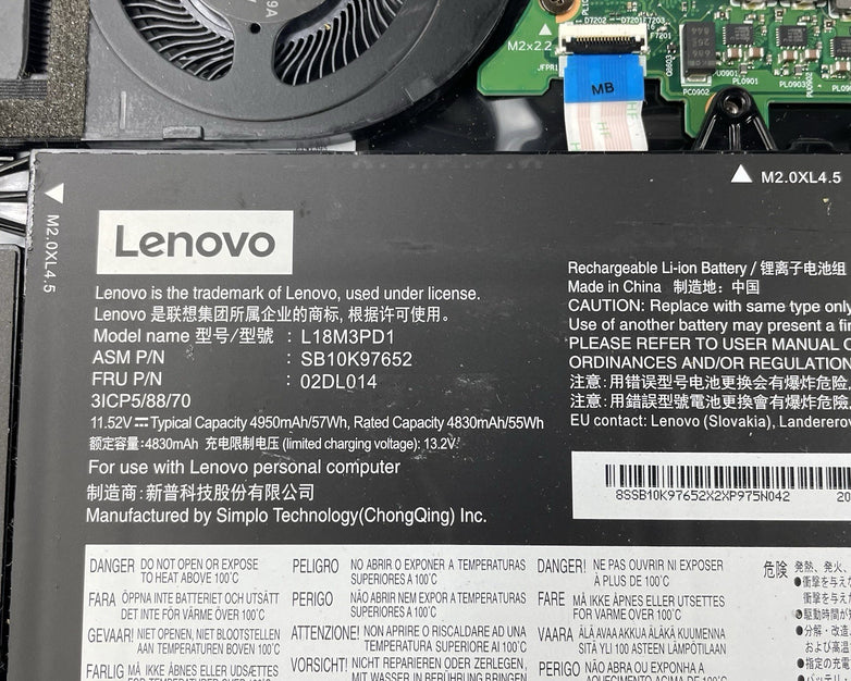 Lenovo ThinkPad T490s 14" i5-8365U 1.60 GHz 8 GB RAM No SSD/OS/AC - Logo