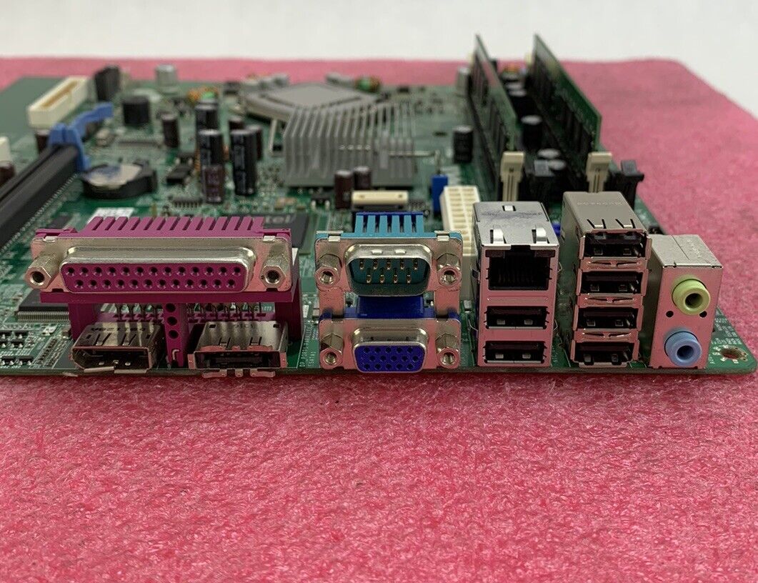 Dell OG214D Motherboard Intel Core 2 Duo E8400 3.00GHz 2GB RAM w/ Shield