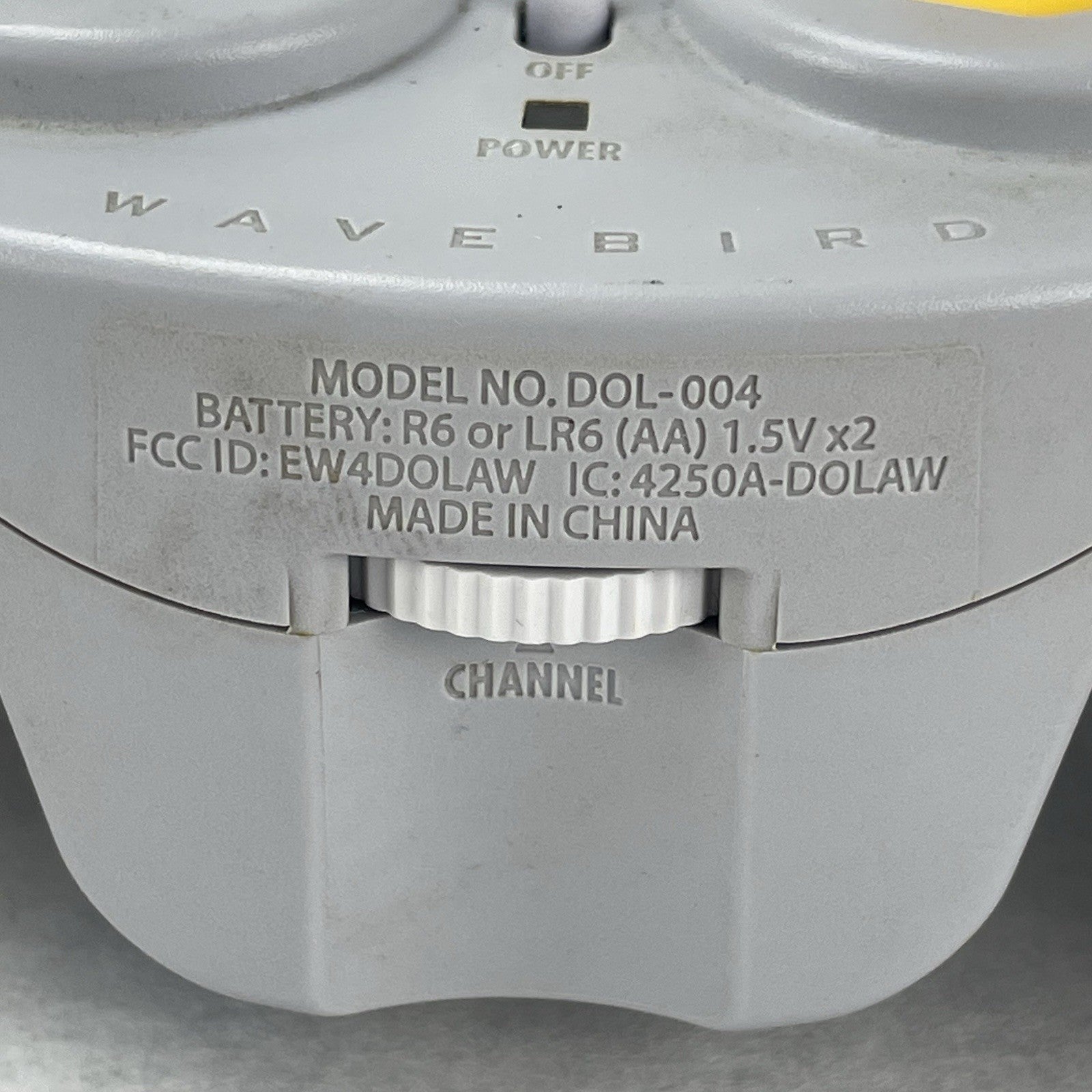 Nintendo DOL-004 GameCube Wireless WaveBird Controller Only No Reciver Untested4