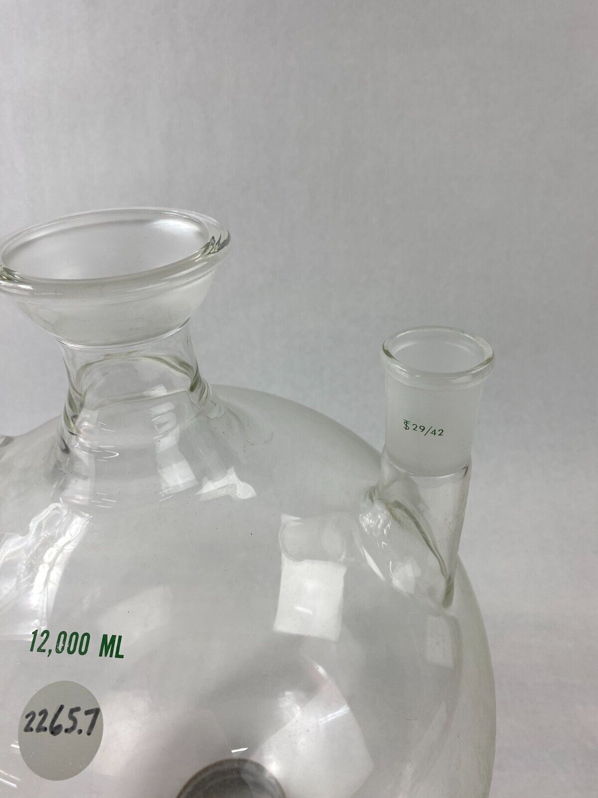 12000ml 12 Liter 3 Neck Round Flask Vessel 29/42 45/50